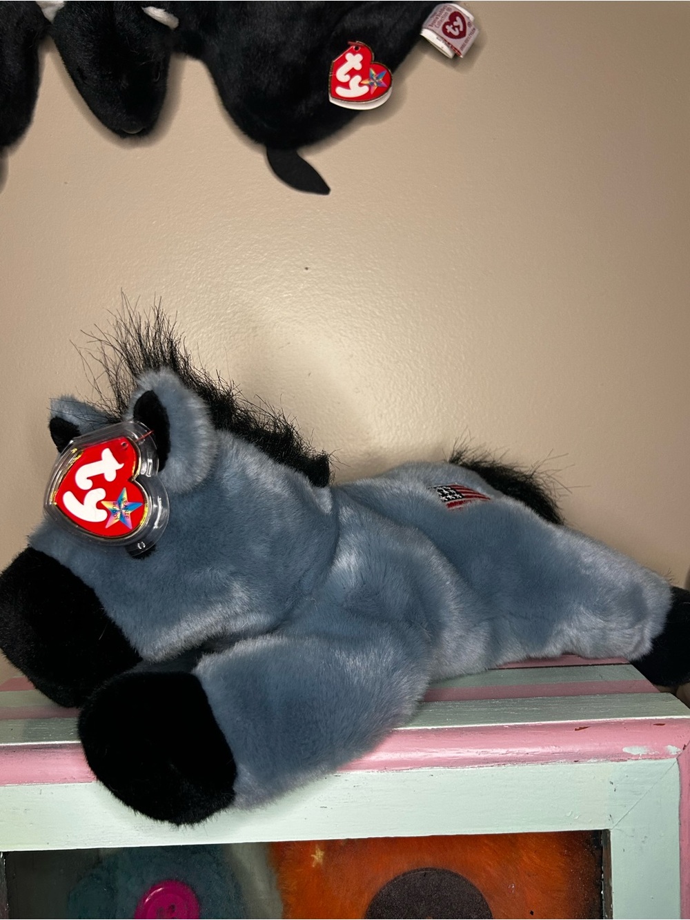 “Lefty” the donkey Ty Beanie Buddy